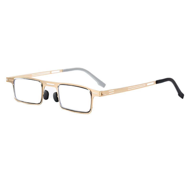 Tiktok gafas de lectura DY7008 mano ultra-ligero portátil anti-azul gafas de lectura de luz gafas de lectura de papel para los ancianos