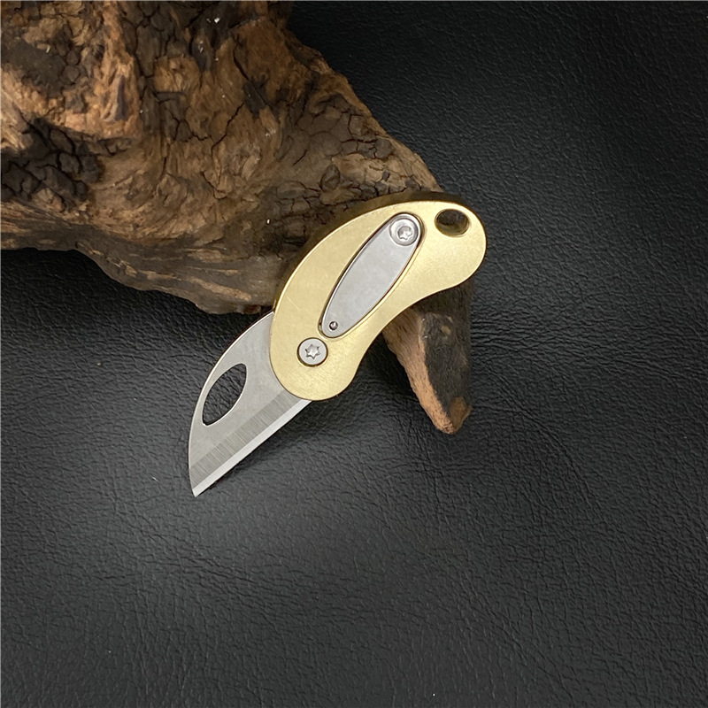 钥匙扣小菜刀迷你小刀礼品刀快递刀随身刀钥匙刀非折叠刀挂件配饰