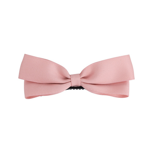 Cute bow three-dimensional small hairpin for girls, pink bangs clip, small ear headdress, Xiaohongshu recommended top clip