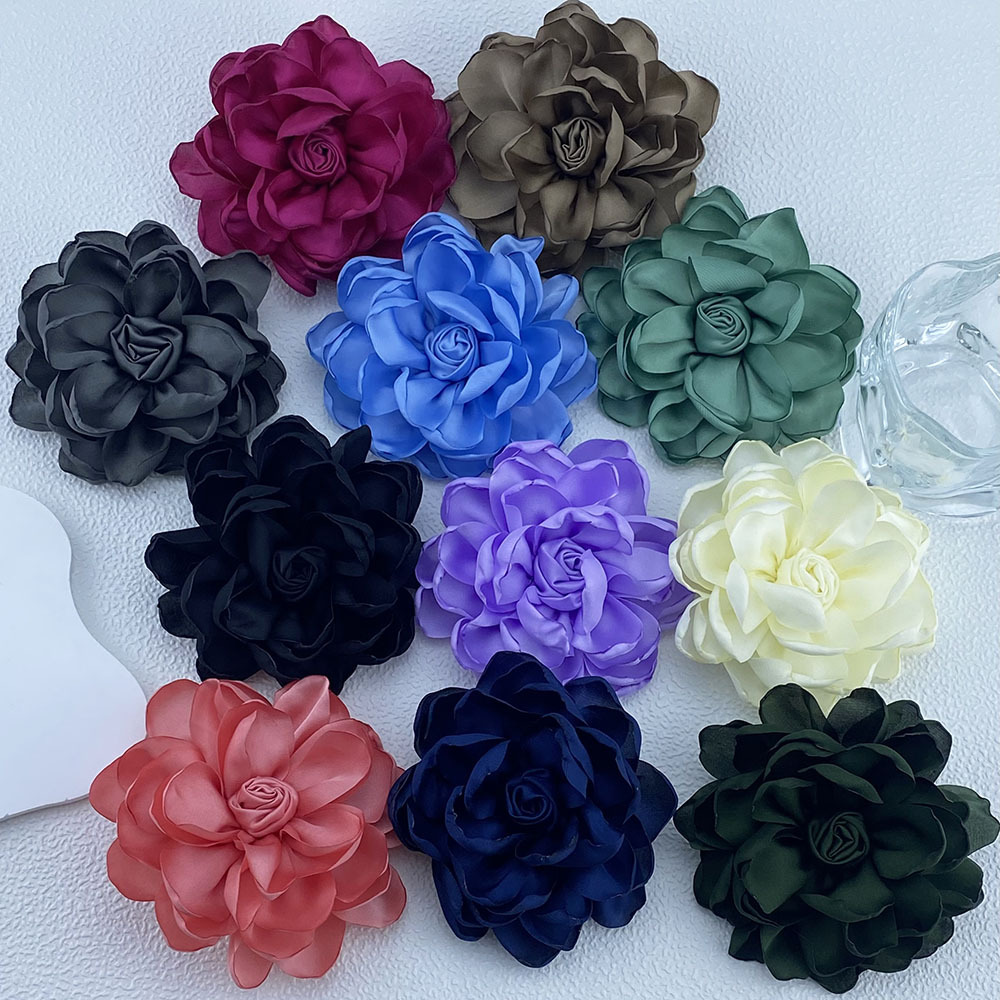 Elegant Flower Satin Unisex Corsage display picture 1