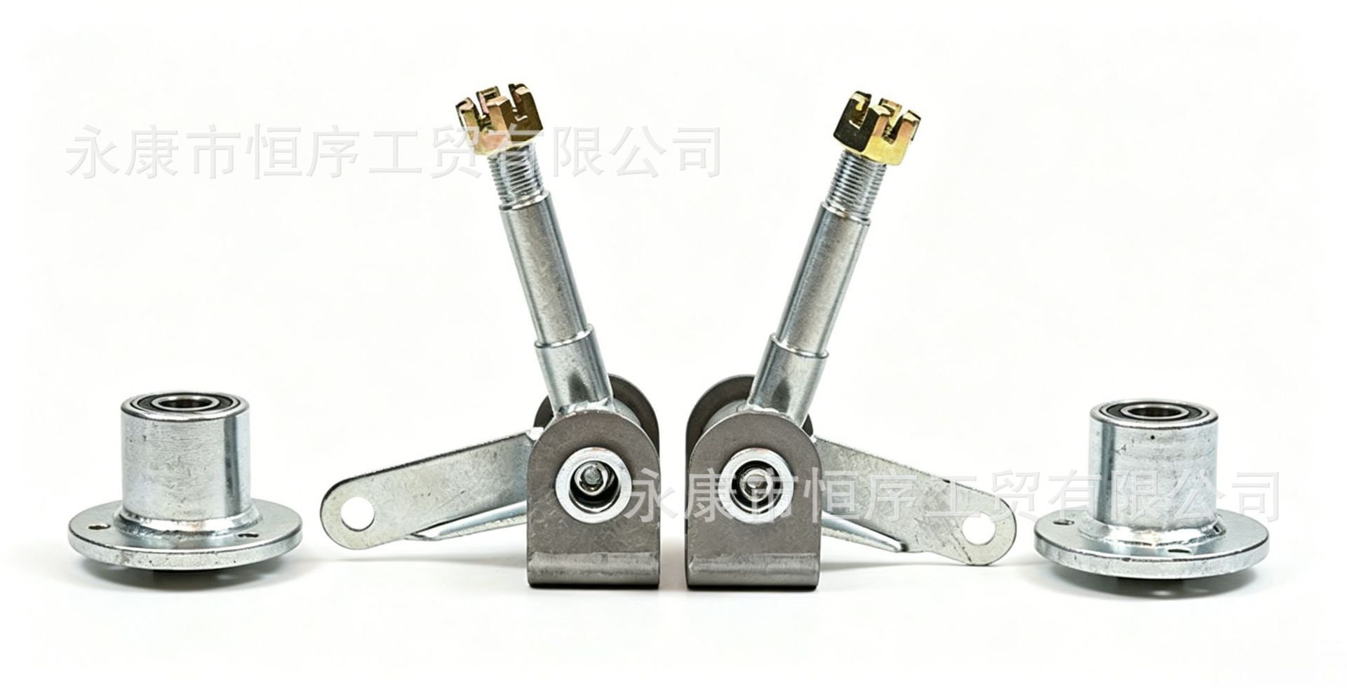 168 Go-Kart Parts DIY Four-Wheel Modified Steering Knuckle Flange Wheel Hub Mount Front Wheel Bearing Mount