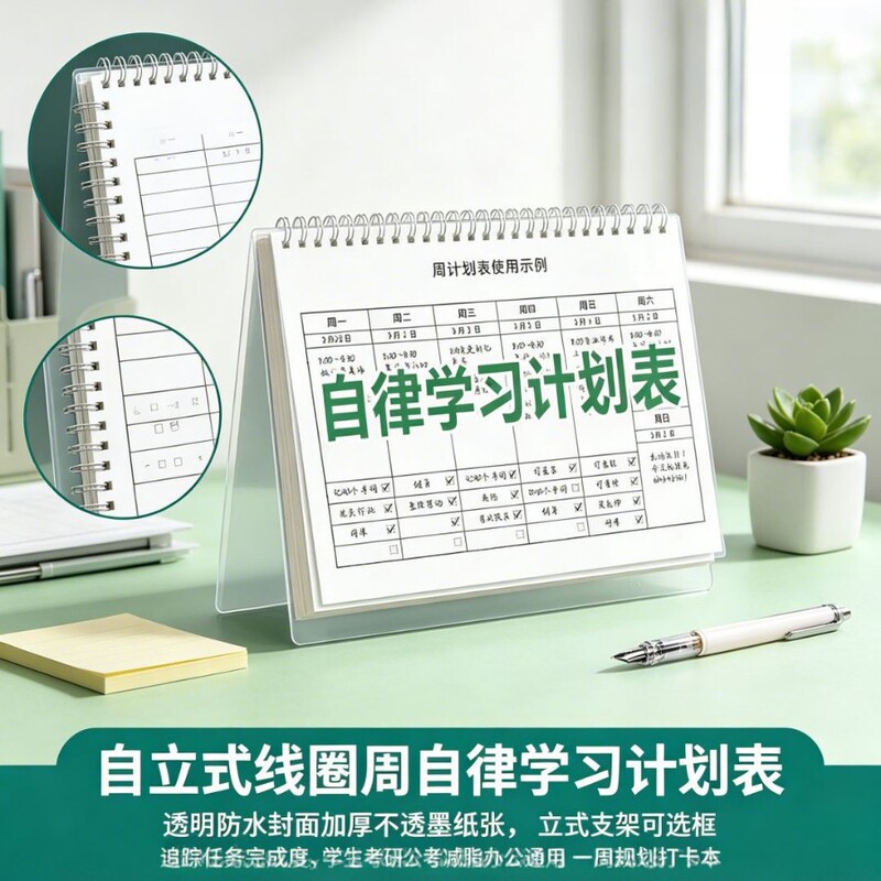 2026 Multifunctional Weekly Planner Calendar Book Weekly To-Do List for Students Preparing for Exams and Office Workers Self-Discipline Planning Notebook 2026 Multifunctional Weekly Planner Calendar Book Weekly To-Do List for Students Preparing for Exams and Office Workers Self-Discipline Planning Notebook