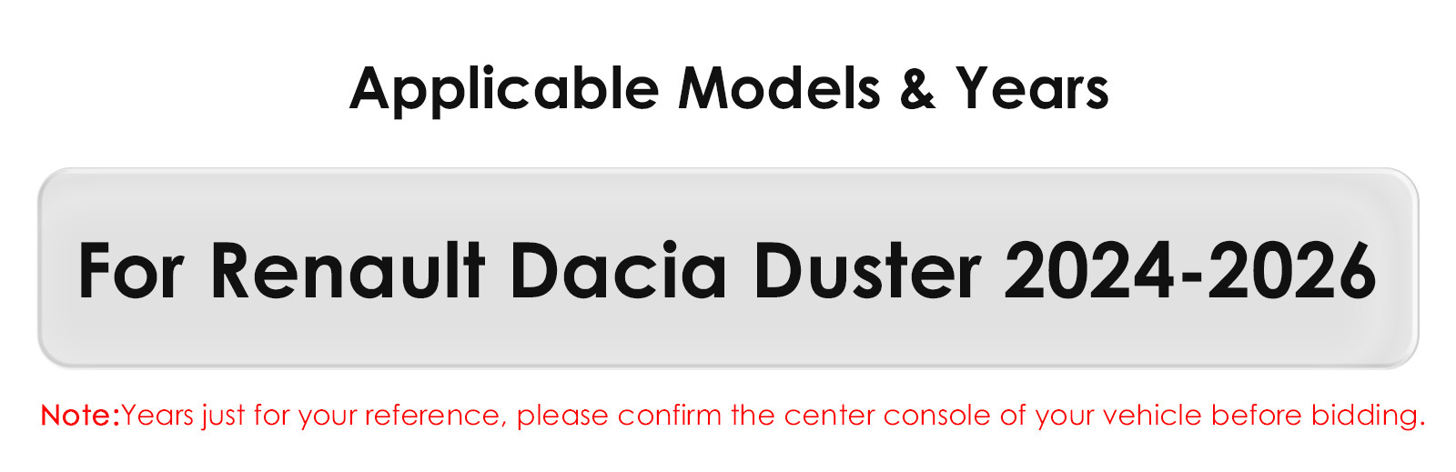 Suitable for Renault Dacia Duster 3Rd Generation 24-26 Models Android Large-Screen Navigation Gps Bluetooth Reversing Camera