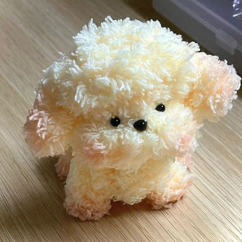ウサギの毛のツイストスティックの手作り編みdiy小動物材料は友達にプレゼントします。|undefined