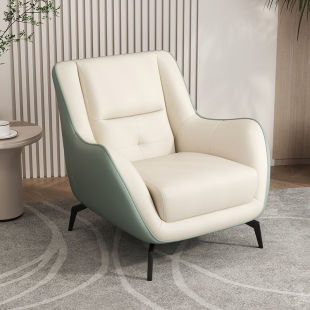 Sofa Chair Scandinavian Fabric Single Sofa Leisure Chair Anti-Scratch Living Room Balcony Designer Bedroom Armrest Lao Wenwo