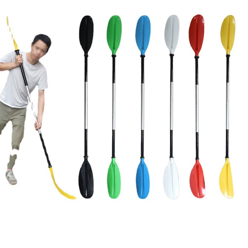 Удлиненное весло Весло Для Каяка Профессиональное весло с двойной головкой Весло для каноэ из алюминиевого сплава Рафтинг Рыбалка Ручное весло