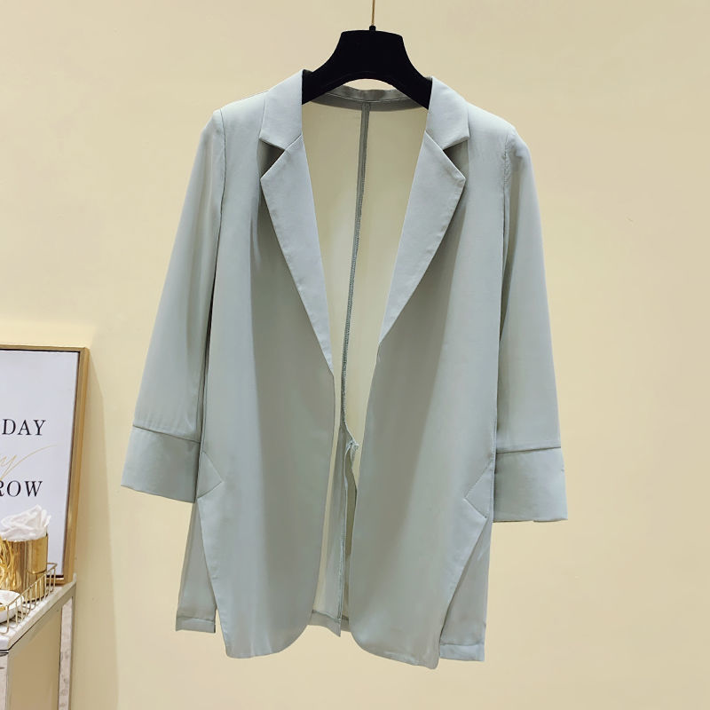 ng2510292 Hangzhou Boutique Quality Pure Imported Chiffon Thin Blazer For Women, 2025 New Versatile Sun Protection Air_voghion.com