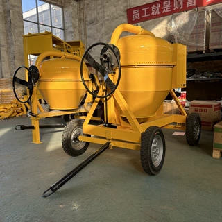 出口非洲移动式水泥砂浆搅拌机 混凝土滚筒搅拌机 水泥砂浆搅拌机