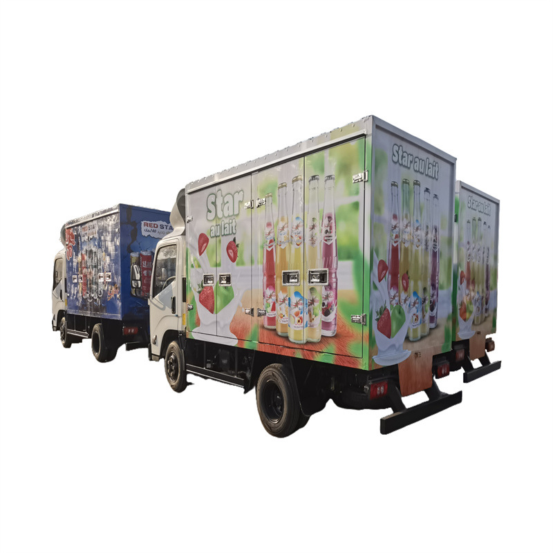 2 Tons Van Export Warehouse Fence Truck Fender Truck Jiangling Dump Truck Engineering Truck Dump Truck