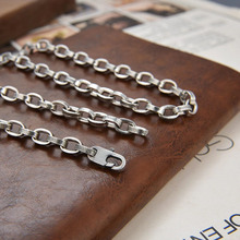 原创精品项链S925纯银个性设计感国风复古回纹项链潮男复古环扣链