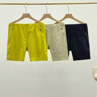 [Same Style as Dijia] Big Brand Replacement Two-Open Quick-Drying Elastic Shorts for Men, Breathable and Skin-Friendly Sports Shorts for Running