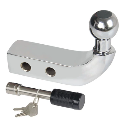 Other Car Modifications Arm Trailer Ball Rogue Hook - solid-4-inch-plating-long-lock