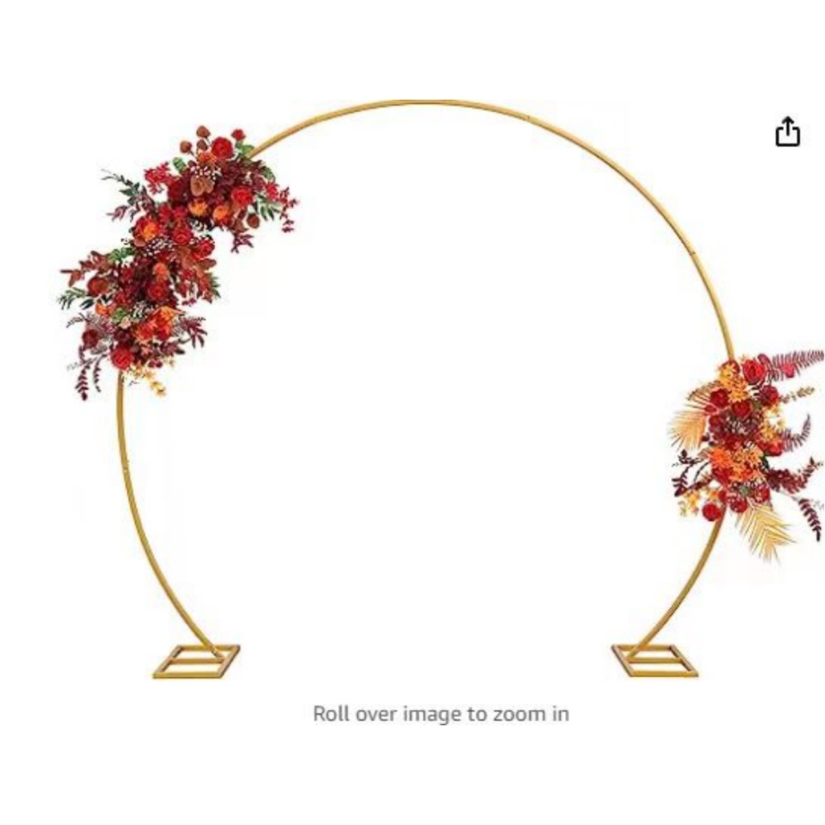 Arco de boda, arco de globos, kit de arco de metal multifuncional, arco de globos en forma de anillo, decoración para fiestas y eventos