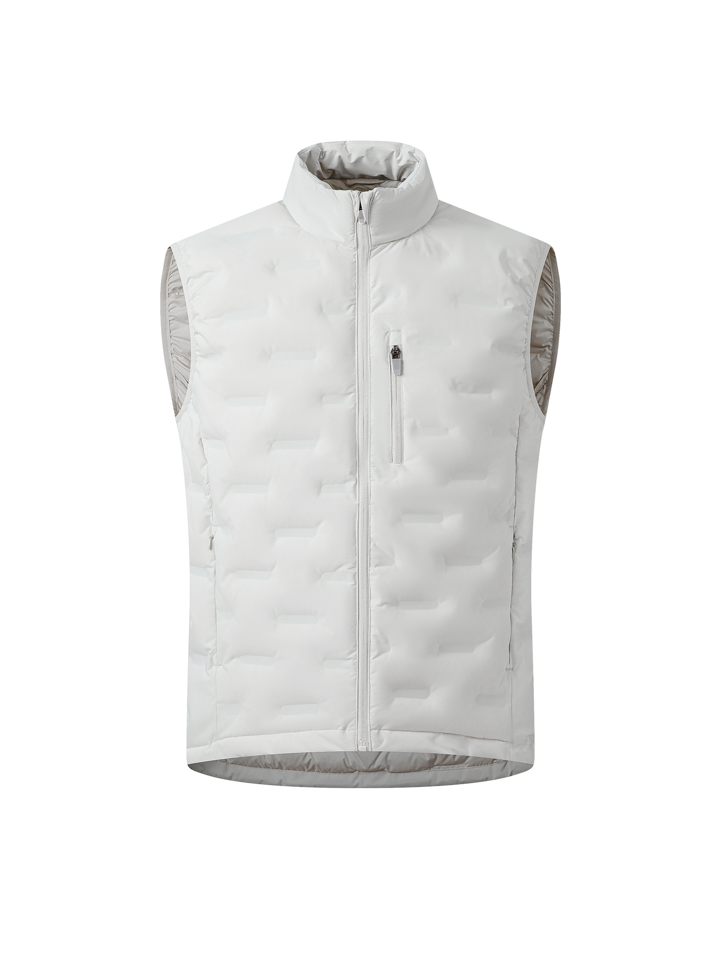 Chaleco de Plumas Ligero para Exteriores de Plumón de Pato Blanco Térmico e Impermeable para Uso Casual image 5