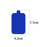 Среднечастотная терапия прибор для лечения электрода. Необеспеченный самоадгезивный клейкий клей