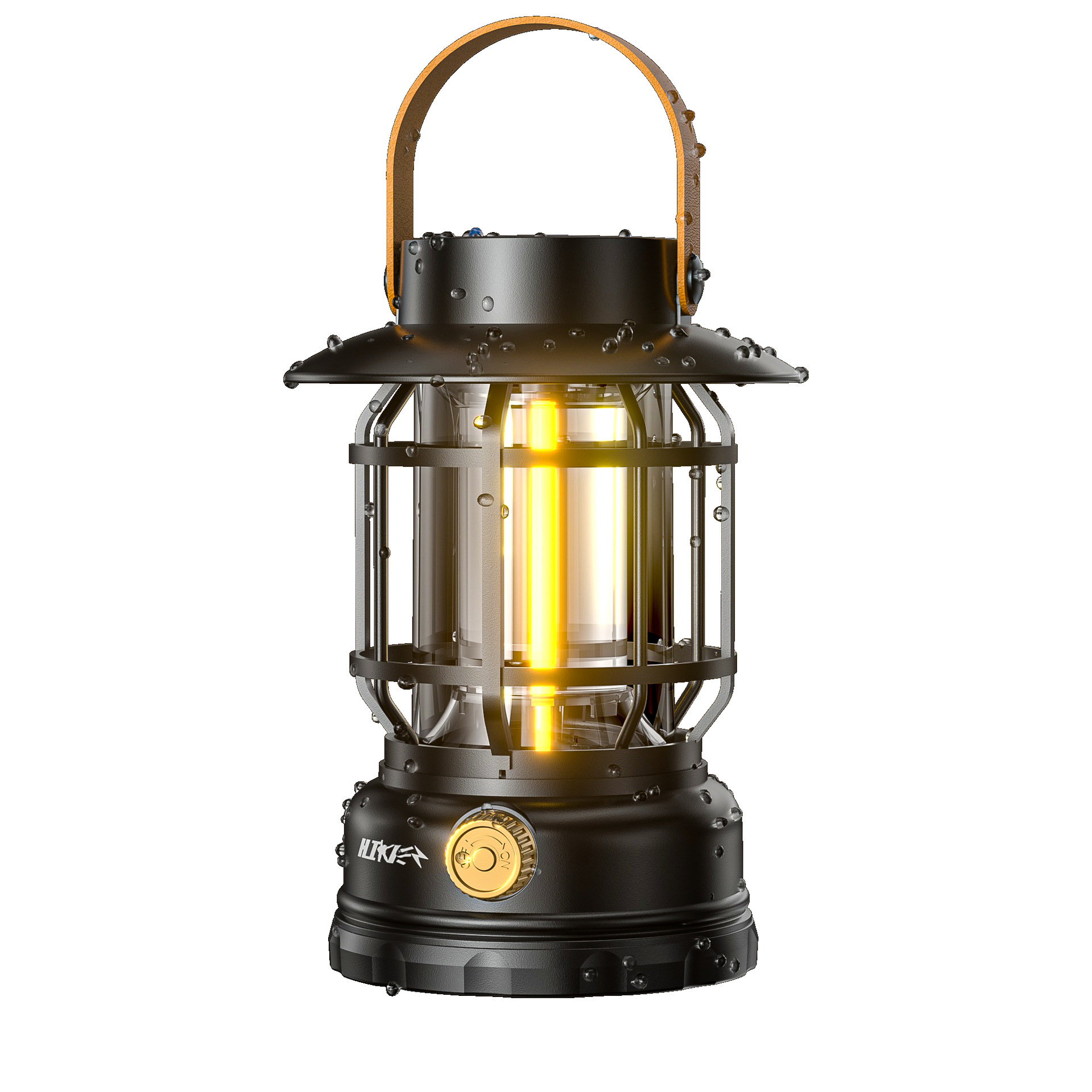 Douyin nueva luz de campamento para exteriores batería larga iluminación de carga solar luz de tienda luz de ambiente de campamento luz de caballo