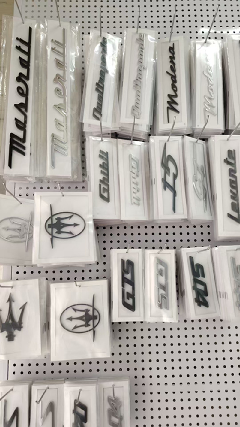Suitable for Maserati 2022 Levante Gigboli President Cover Mark Side Mark modena Car Mark Modification