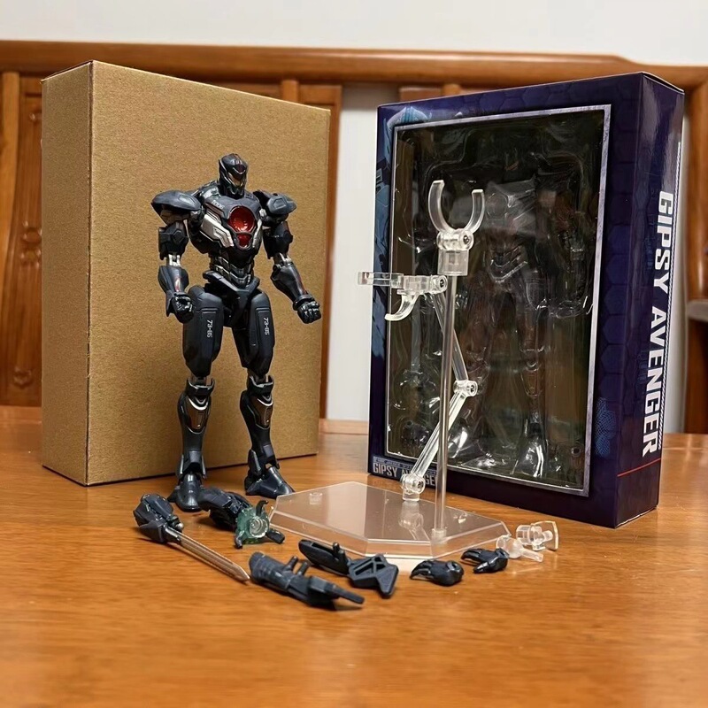 パシフィック・リム2 リベンジ・ローバー パシフィック・リム バトルダメージバージョン メカ可動モデル 箱入りフィギュア|undefined