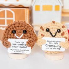 ��Ʒ�羳���R�d���N�ֹ� Crochet Positive cookie�h��ë����ż��