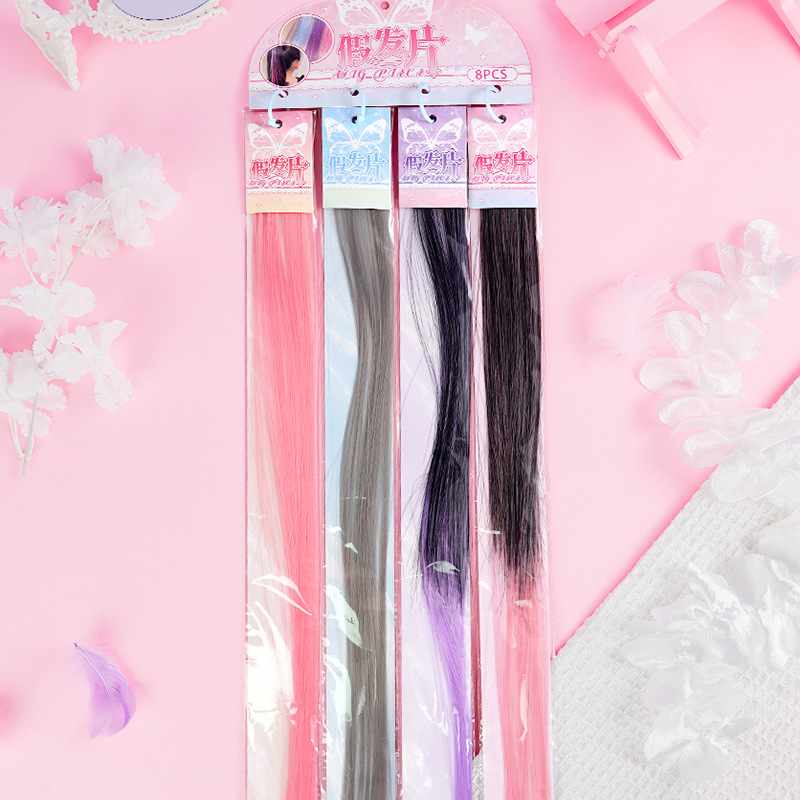 Baiji mariposa sueño flujo de luz / cristal gemas pelucas corda de cabello trenzada chica sucia corda de cabello de cabello de niños