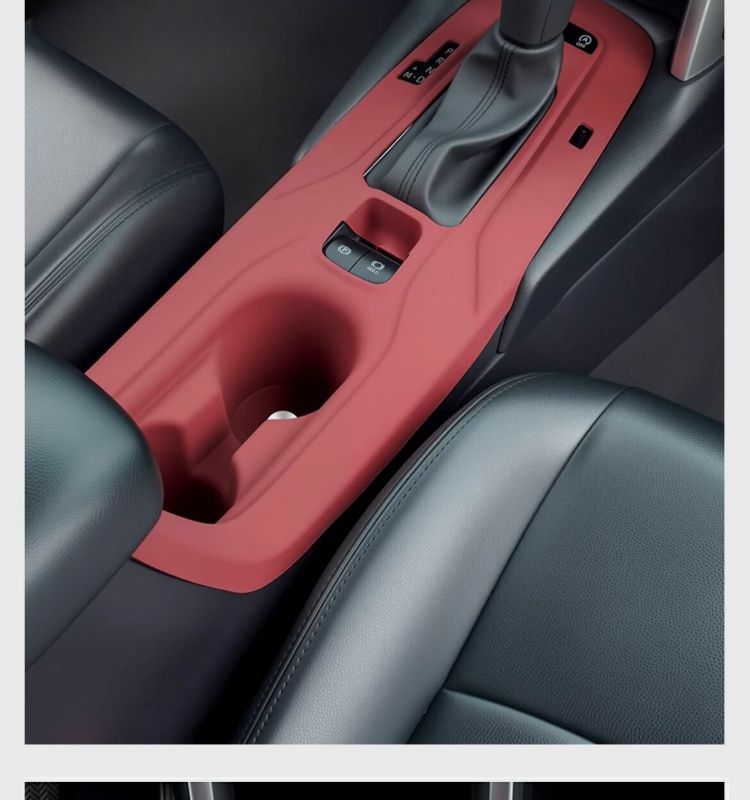 Corolla Rui Fangfeng Landa Central Control Silicone Pad Gear Water Cup Panel Protective Sticker Modification Supplies Accessories