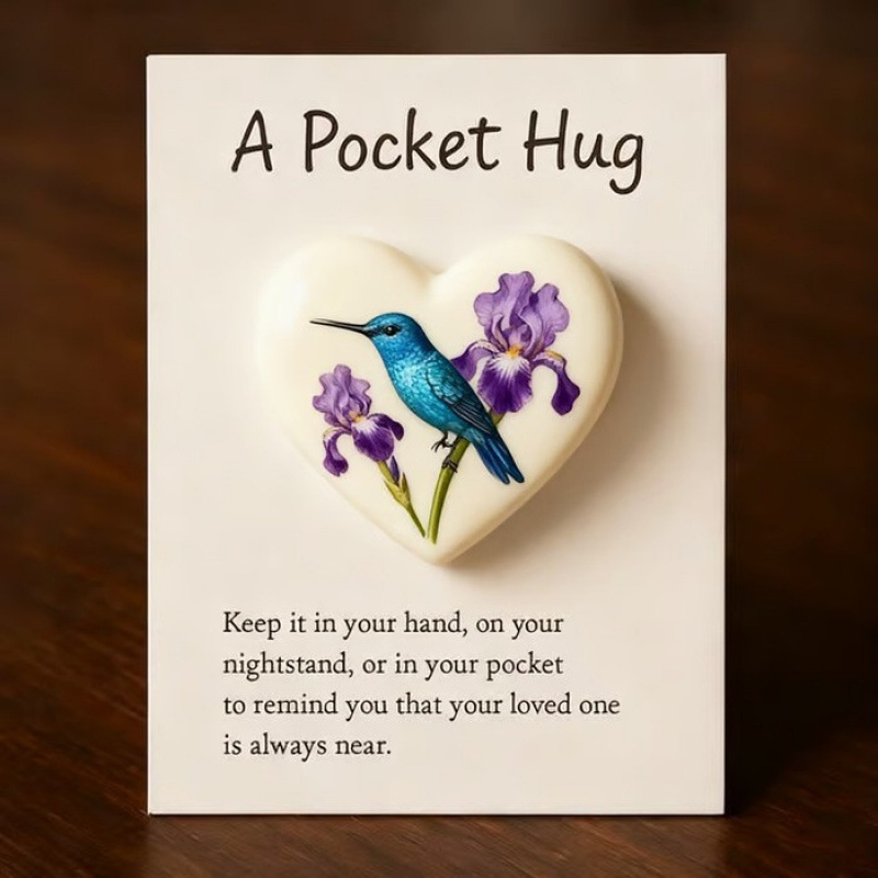Colgante transfronterizo nuevo colibríes amor animal acrílico regalos de regalo del día de la enfermera regalos de regalo del día de San Valentín regalos 2D