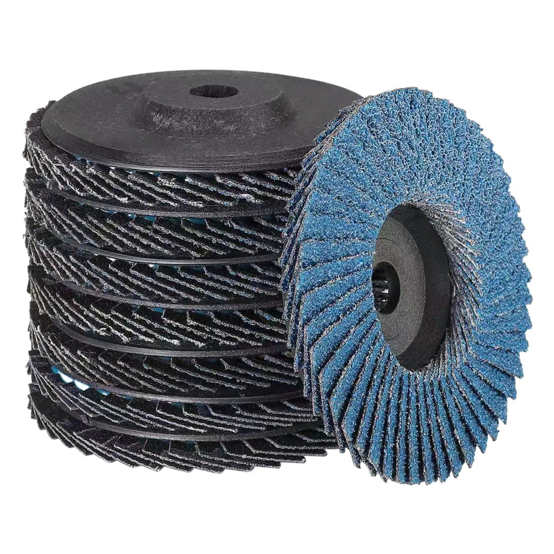 Traje caliente transfronterizo Mini pequeña hoja del Louvre 2 pulgadas 3 pulgadas de diámetro exterior de la rueda del Louvre de molienda de la mariposa de lija en stock fabricante