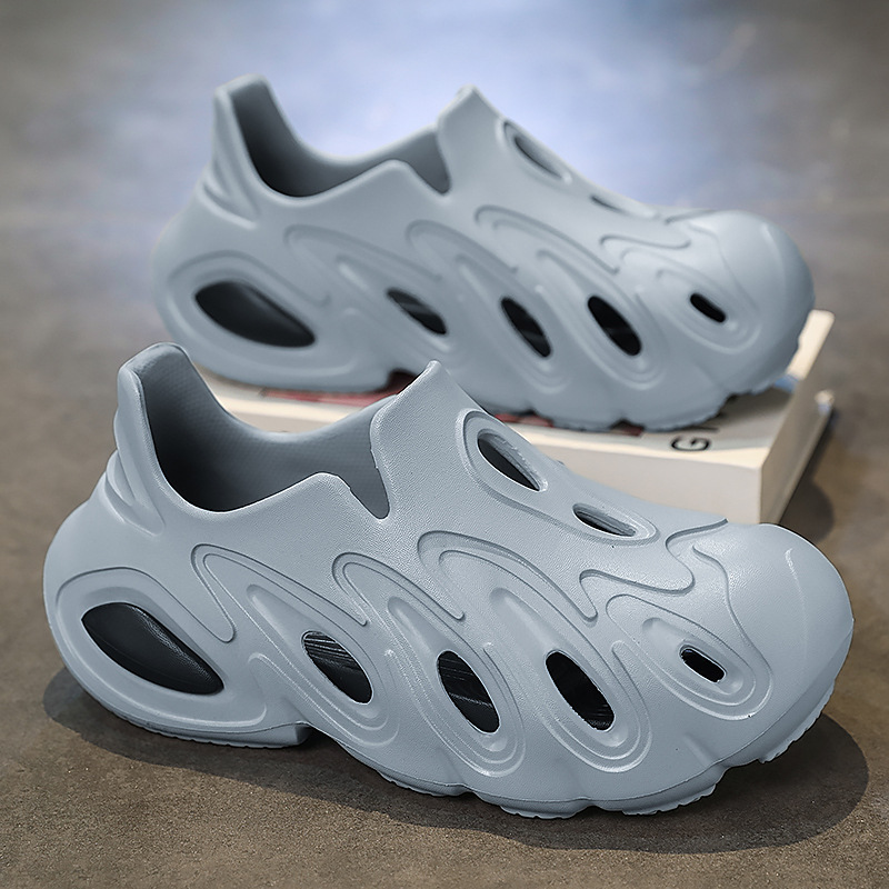 Zapatos con agujeros de coco, deportes al aire libre de verano para padres e hijos