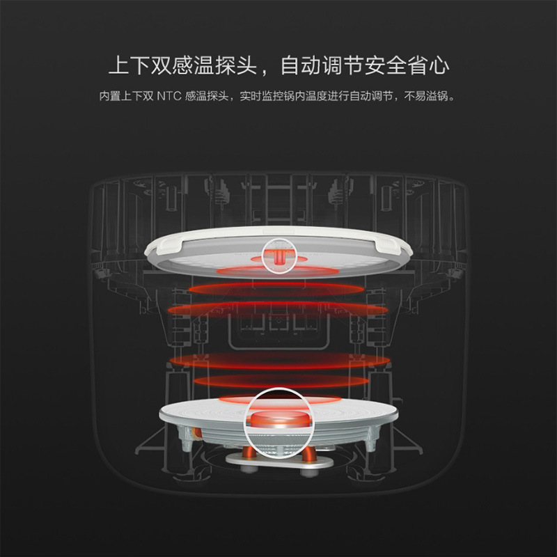 小米电饭煲C1/3L4L家用1-3人智能多功能煲汤煮饭不粘锅米家电饭锅|undefined