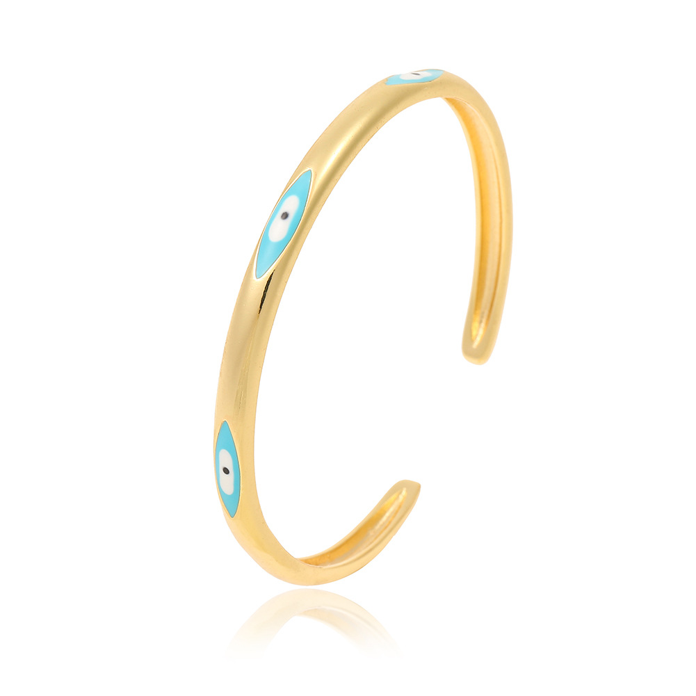 Fashion Eye Copper Plating Bangle 1 Piece
