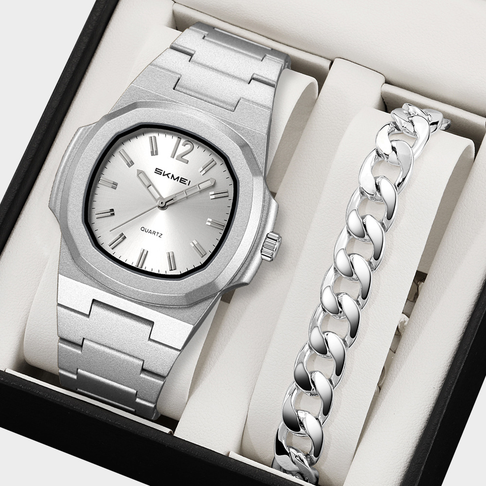 Silver [box bracelet is for reference only, you need to contact customer service]