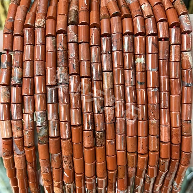 5*8天然石水晶玛瑙圆柱管珠散珠饰品手作diy配件半成品服装辅料|undefined