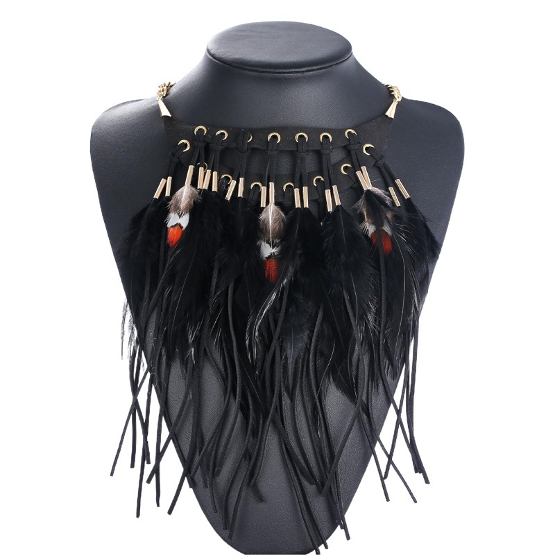 Collar de aleación de moda europea y americana moda Bohemia cadena suéter personalizado collar de suministro transfronterizo para mujeres