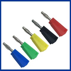 Overlapping 4mm Banana Plug Gun-Shaped Lantern-Type Stackable Rechargeable Banana Head