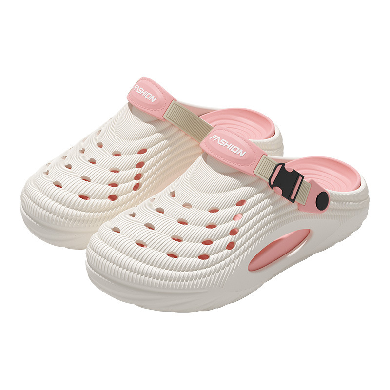 Hombres y mujeres de verano agujero zapatos al aire libre retroceso arroyo nadador antideslizante antichoque zapatillas frías para hombres 2026 nuevo