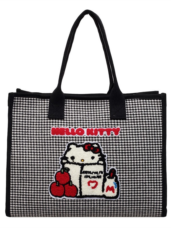Bolsa de estilo coreano para mujeres de viaje de alta capacidad nicho sensación de cartón de dibujos animados bolso de hombro de mil pájaros