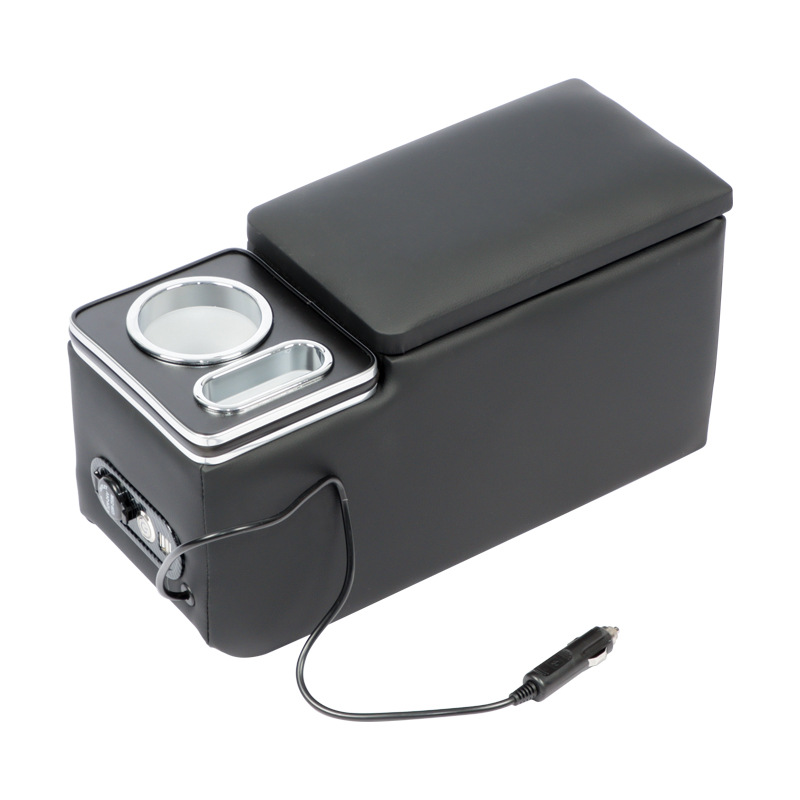 Suitable for Toyota Yaris Armrest Box, Toyota Yaris Cross Center Console Storage Box with Armrest Cup Holder