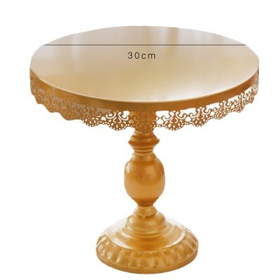 Estilo europeo de hierro soporte de la torta traje de decoración de la boda tienda de postres merienda soporte de cóctel accesorios de baile placa de la torta image 5