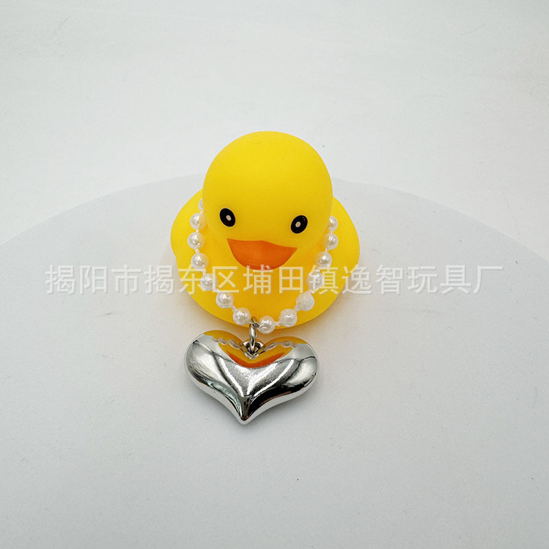 Accesorios de agua transfronterizos pato amarillo accesorios gorras bufandas de ganso blanco decoración mano leche de limón té regalo image 56