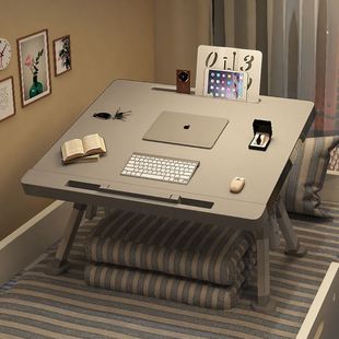 Liftable Folding Bed Small Table Simple Modern Dormitory Student Writing Bed Desk Learning Stand