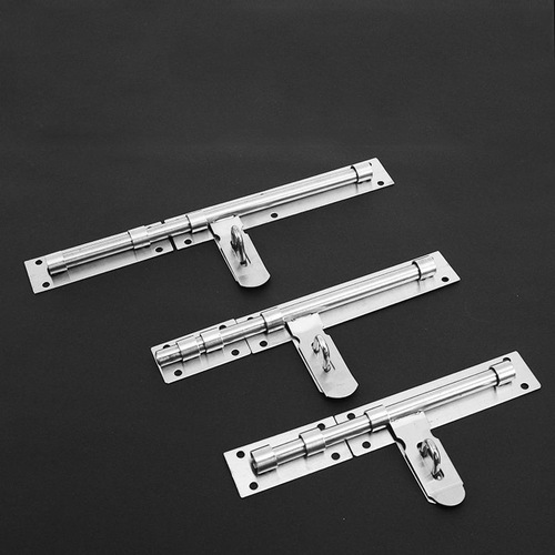 Stainless steel open bolt door buckle door bolt wooden door lock door latch bathroom thickened old-fashioned door pin
