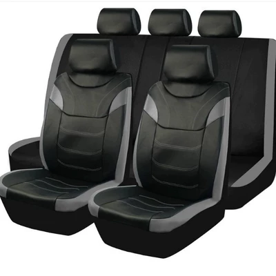 Seat Cushion Cover Export Temu – Universal seat cover - grey-nine-piece-set