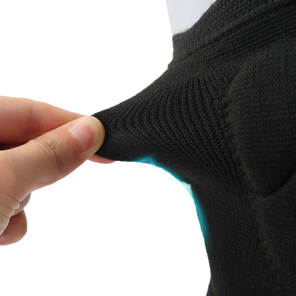 Volleyball sports sponge climbing knitted knee pads, increased thickness