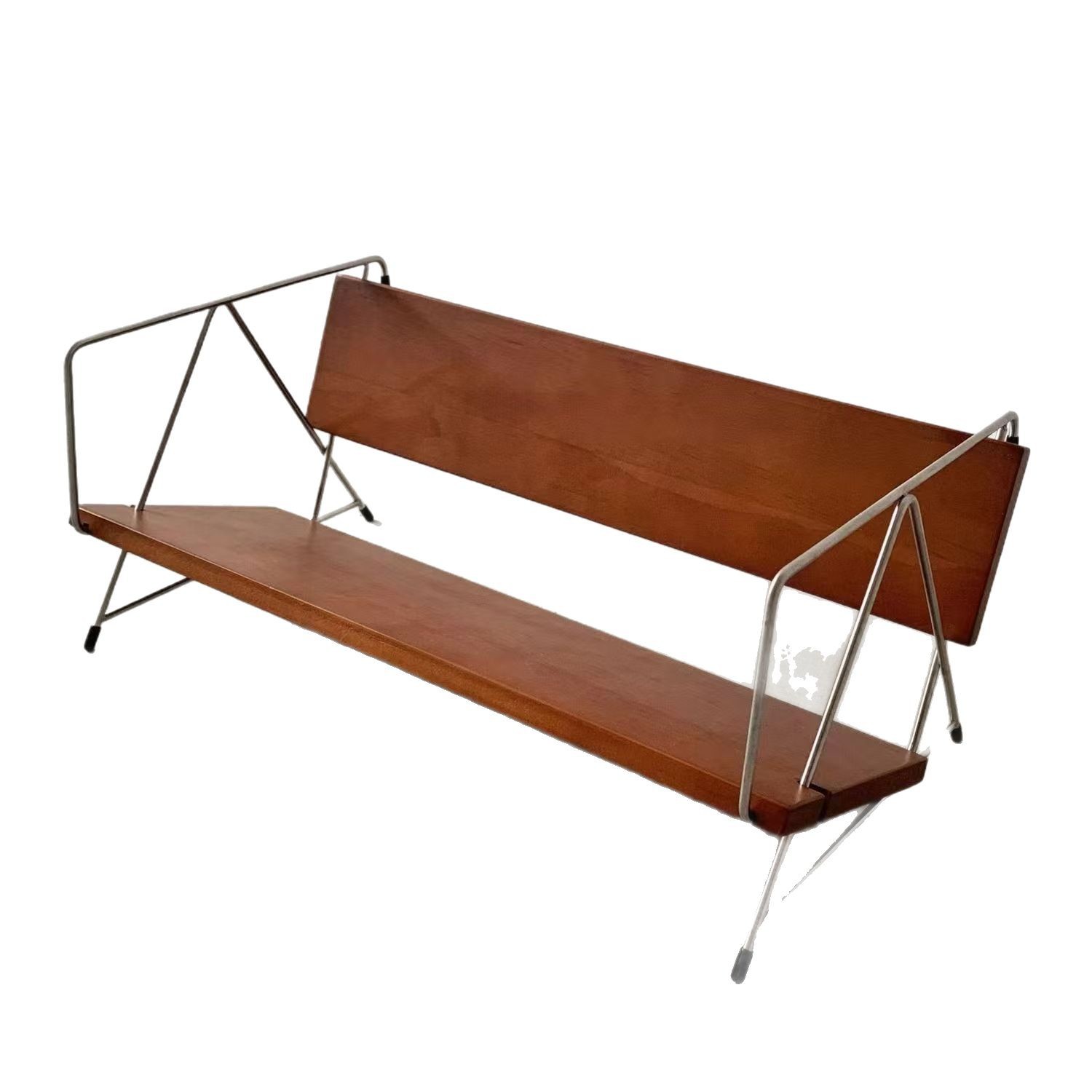 新しい木のデスクトップの本棚の創意書は家庭用喫茶店のカウンターの収納棚の書籍雑誌の小さい本棚を立てます。