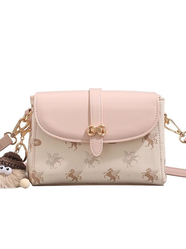 Bolso 2025 nuevo bolso de mensajero para mujer bolso pequeño otoño e invierno regalo de alta gama bolso de lona de un solo hombro