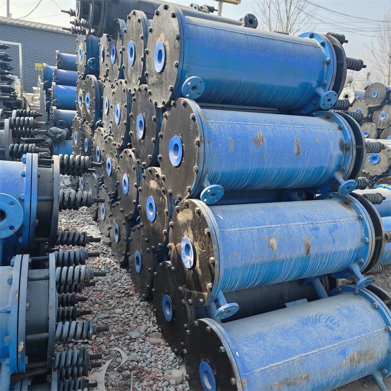 处理二手石墨冷凝器 工业冷却设备 二手60平方列管式冷凝器