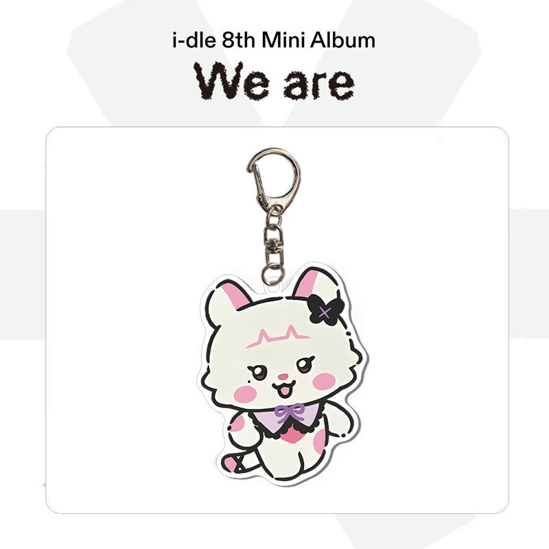 i-DLE "We Are" всплывающий акриловый брелок-подвеска с изображением Сон Юки (Song Yuqi), мерч GIDLE