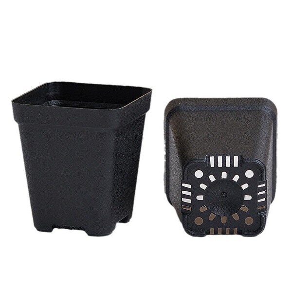 Poly -fleshy base flower pot plastic square -type circular plant…