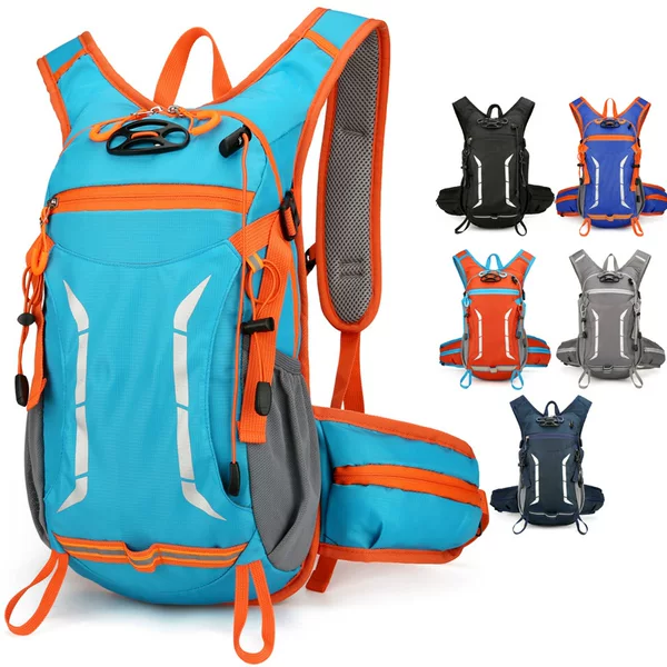 Outdoor Hiking Backpack, Mountain Bike Riding Backpack, Water-Repellent Breathable Sports Backpack, Professional Mountaineering Bag