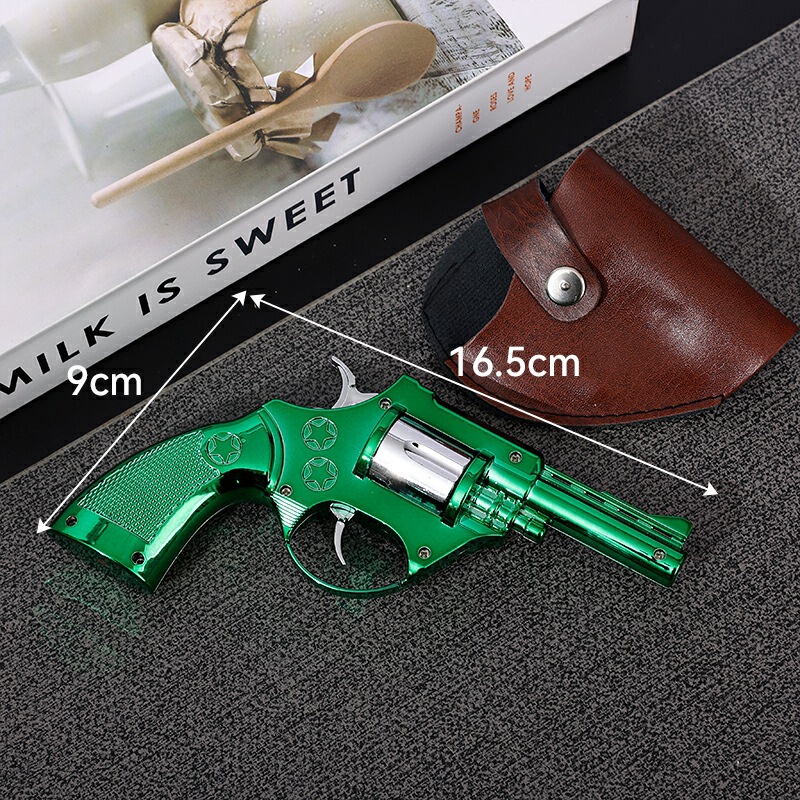 Popular Revolver Gun with Holster, Creative Children's Toy That Only Makes Sound but Cannot Fire, a Tourist Attraction Souvenir